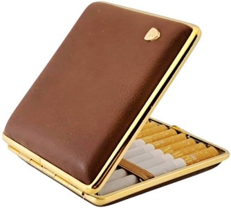 CIGARETETUI LÆDER
